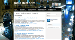 Desktop Screenshot of indiadealsites.com